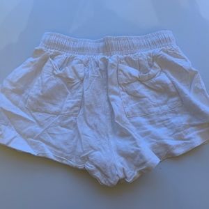 Princess Polly white shorts